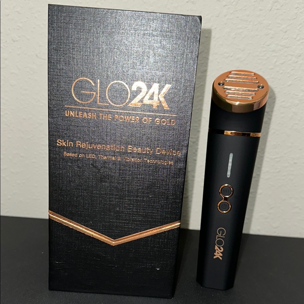 Black & Rose Gold Skin Rejuvenation Device